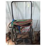 Torch set hoses and cart