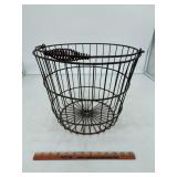 Wire egg basket