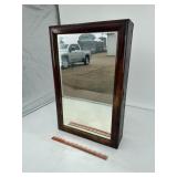 Oak medicine cabinet