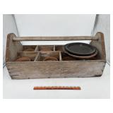 Vintage toolbox planter