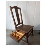 Sewing rocker w/drawer
