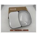 Enamelware Bed pan New Old Stock