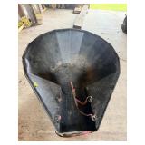 Plastic auger hopper