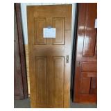 5- 4 panel wood doors