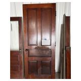 5 panel wood door