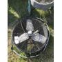 (2) Metal Shop Fans, Blue & Black