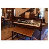 BABY GRAND P.A. STARCK CO. PIANO W/ SEAT