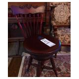 PIANO ORGAN CHAIR W/ CLAW FEET