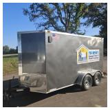 ENCLOSED TRAILER-DOUBLE AXLE