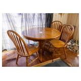 ROUND TABLE W/ CHAIRS