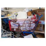 SHOPPING CART WITH CONTENTS