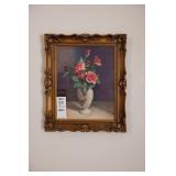 ROSE VASE PAINTING