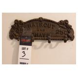 CAST IRON COAT HANGER