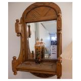 MIRROR DISPLAY SHELF