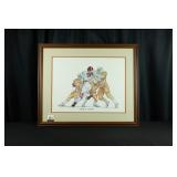 "TN ALABAMA" FRAMED PRINT