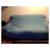 Blue Sofa Stretch Cover