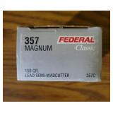 Federal Classic .357 Magnum Pistol Cartridges