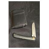 Thirty-One Leather Money Clip Wallet and Case XX P