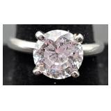 CZ 925 Sterling Silver Ring Set