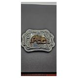 Western Style Horse Belt Buckle