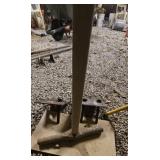 Railroad Spike Driver and Railroad spikes
