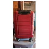Red Hardside Spinner Suitcase