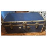 Trunk with Assorted Toys and Sports Equipment