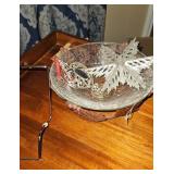 Assorted Home Decor Items: Vase, Dish, Ornament, C