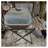 Portable Outdoor Charcoal Grill with Stand