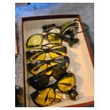 Safety Glasses, Stop Watch and Firearm Lock Assort