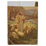 Warner Sallman 'The Good Shepherd' Print 1943
