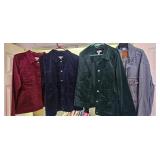 Assorted Corduroy and Denim Jackets