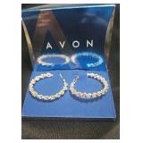 Avon Hoop Earrings in Presentation Box