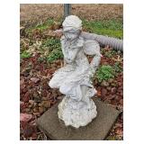 Figural Garden Statue of a Fairy