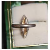 Turquoise and Stone Ring