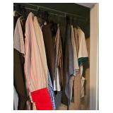 Assorted Shirts on Hangers