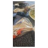 Assorted Items Including Basket, Novelty Items and