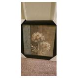 Framed Floral Print Set