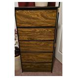Wooden Five-Drawer Chest