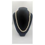 Strand of Faux Pearls Necklace