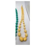 Group of Three Beaded Necklaces