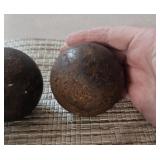 Civil War Era Cannon Ball - 2.25' Iron Grape Shot