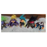 Five Troll Warrior Action Figures