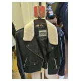 Levi Strauss & Co. Faux Leather Jacket - Extra Lar