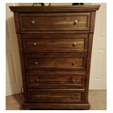 Wooden Five-Drawer Chest