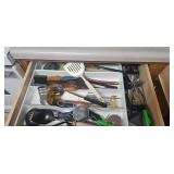 Assorted Kitchen Utensils and Linens