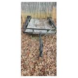 Utility Trailer with Wood Deck
