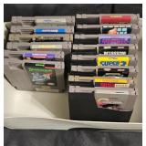 Nintendo Entertainment System Game Cartridge Lot o