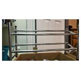 Chrome Finish Shoe Rack