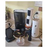 Assorted Household Items Including a Rosekm Humidi